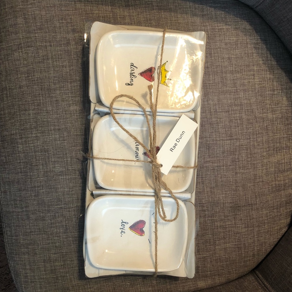 Rae Dunn Love, Darling, Amor Platter Set